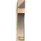 Ekena Millwork Imperial Arts & Crafts Rough Sawn Outlooker, Douglas Fir, 8"W x 36"D x 36"H OUT08X36X36IMP03RDF - alternate 3